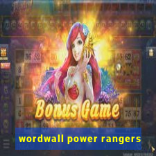 wordwall power rangers